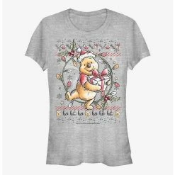 Best reviews of 🛒  Disney Winnie The Pooh At Christams  Girls T-Shirt 🧨
