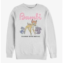 Best reviews of ❤️ Disney Bambi Friends With Nature Sweatshirt 😍