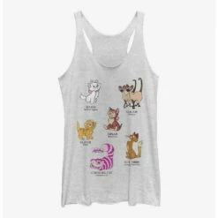 Coupon 😀 Disney Cats Breeds 🧨 Girls Tank ❤️