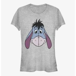 Best Sale 🥰 Disney Winnie The Pooh Big Face Eeyore Girls T-Shirt 😉