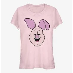 Hot Sale 👏 Disney Winnie The Pooh Big Face Piglet ⌛ Girls T-Shirt ⌛