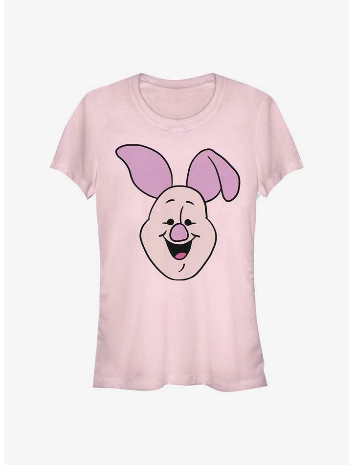 Hot Sale 👏 Disney Winnie The Pooh Big Face Piglet ⌛ Girls T-Shirt ⌛ 1 Hot Sale 👏 Disney Winnie The Pooh Big Face Piglet ⌛ Girls T-Shirt ⌛