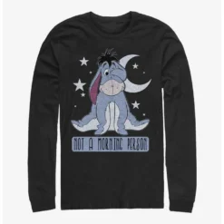 Best reviews of ⭐ Disney Winnie The Pooh Eeyore Not A Morning Person Long-Sleeve T-Shirt 👏
