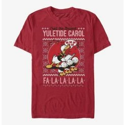 New 👍 Disney Duck Tale Yuletide Donald Fa La La T-Shirt 🔔