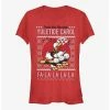 Promo ✔️ Disney Duck Tale Yuletide Donald Fa La La ❤️ Girls T-Shirt ⭐