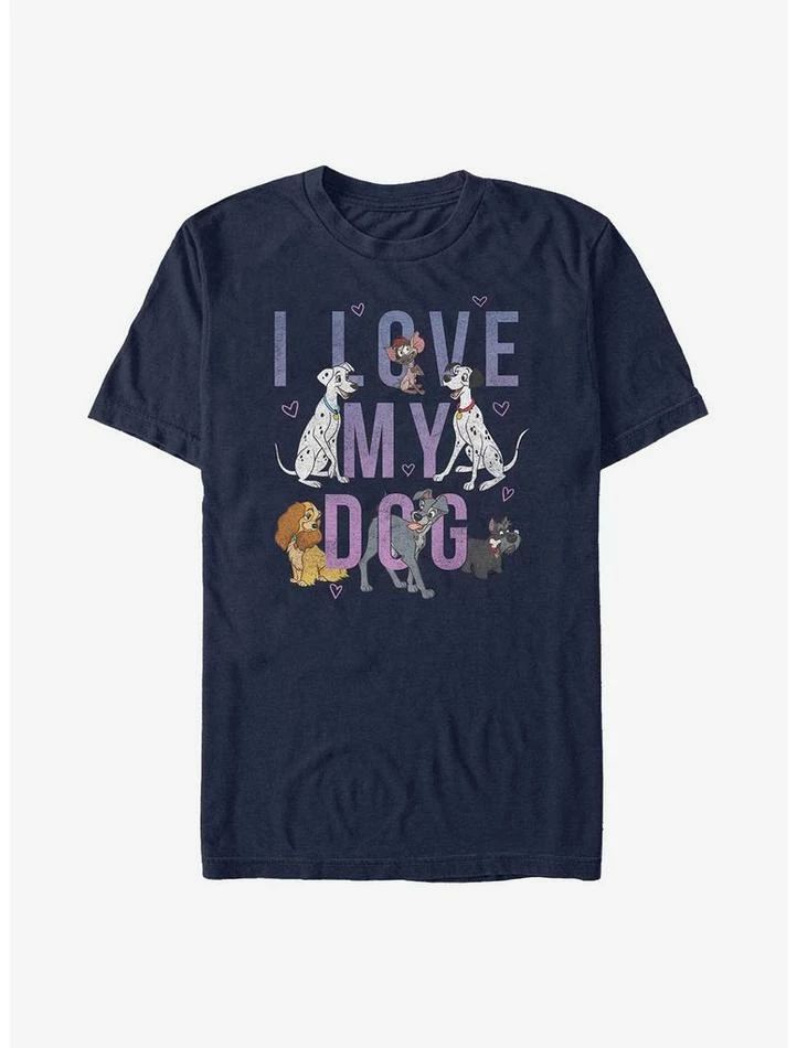 Hot Sale 😀 Disney I Love My Dog T-Shirt ✨ 1 Hot Sale 😀 Disney I Love My Dog T-Shirt ✨