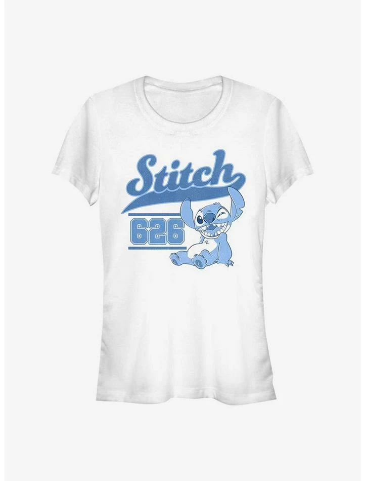 Budget ✨ Disney Lilo And Stitch Collegiate 626 Girls T-Shirt ⌛ 2 Budget ✨ Disney Lilo And Stitch Collegiate 626 Girls T-Shirt ⌛ - Image 2