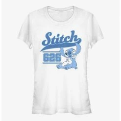 Budget ✨ Disney Lilo And Stitch Collegiate 626 Girls T-Shirt ⌛