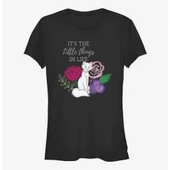Best reviews of ❤️ Disney The Aristocats Duchess Its The Little Things In Life Floral 🥰 Girls T-Shirt 😍
