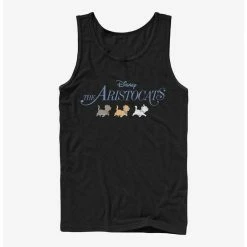 Outlet 🥰 Disney The Aristocats Kitten Walk Logo Tank ✨