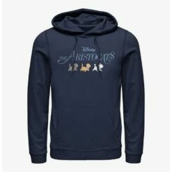 Flash Sale ⭐ Disney The Aristocats Kitten Walk Logo Hoodie 🛒