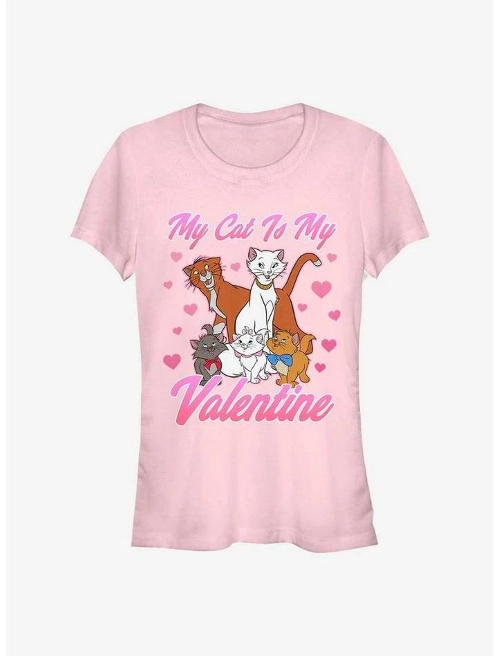 Cheapest ๐ Disney The Aristocats My Cat Is My Valentine Girls T-Shirt ๐งจ 1 Cheapest ๐ Disney The Aristocats My Cat Is My Valentine Girls T-Shirt ๐งจ