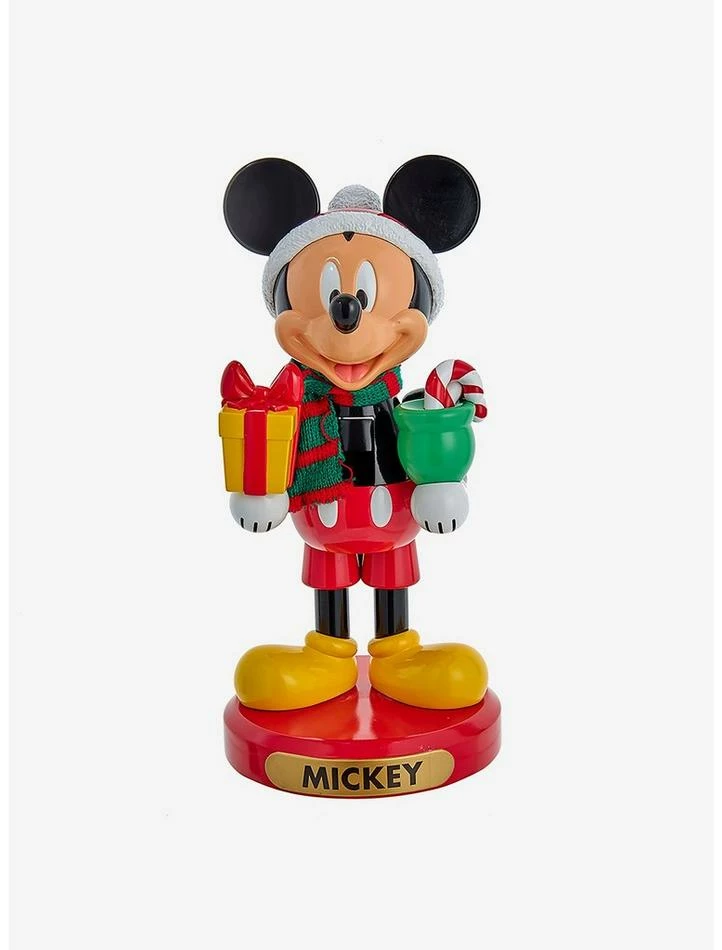 Cheapest 🎉 Disney Mickey Mouse Mickey With Present Nutcracker 🤩 1 Cheapest 🎉 Disney Mickey Mouse Mickey With Present Nutcracker 🤩