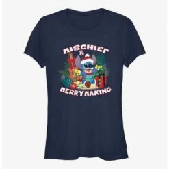 Buy 🤩 Disney Lilo & Stitch Mischief And Merrymaking Girls T-Shirt ✔️