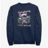 Brand new ⭐ Disney Lilo & Stitch Dear Santa Crew Sweatshirt 💯