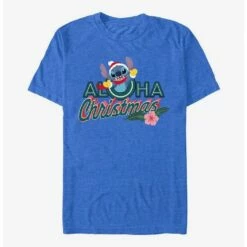 Promo ✔️ Disney Lilo & Stitch Aloha Christmas T-Shirt 🔥