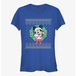 Cheapest 🥰 Disney Mickey Mouse Mickey Christmas Girls T-Shirt 🛒