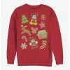 Deals 😉 Disney Mickey Mouse Gingerbread Mouses Crew Sweatshirt ❤️