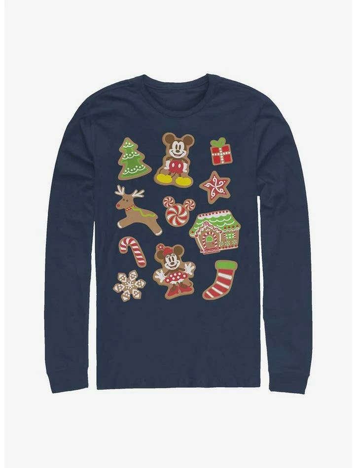 Cheapest π Disney Mickey Mouse Gingerbread Mouses Long-Sleeve T-Shirt βοΈ 1 Cheapest π Disney Mickey Mouse Gingerbread Mouses Long-Sleeve T-Shirt βοΈ