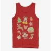 New 😉 Disney Mickey Mouse Gingerbread Mouses Tank ✨