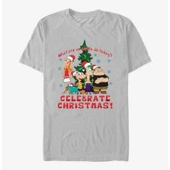 Wholesale ⭐ Disney Phineas And Ferb 😀 Christmas T-Shirt 👏