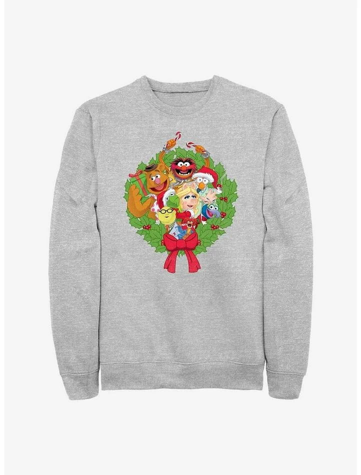 Best deal 🔔 Disney The Muppets Muppet Wreath Crew Sweatshirt 😀 1 Best deal 🔔 Disney The Muppets Muppet Wreath Crew Sweatshirt 😀