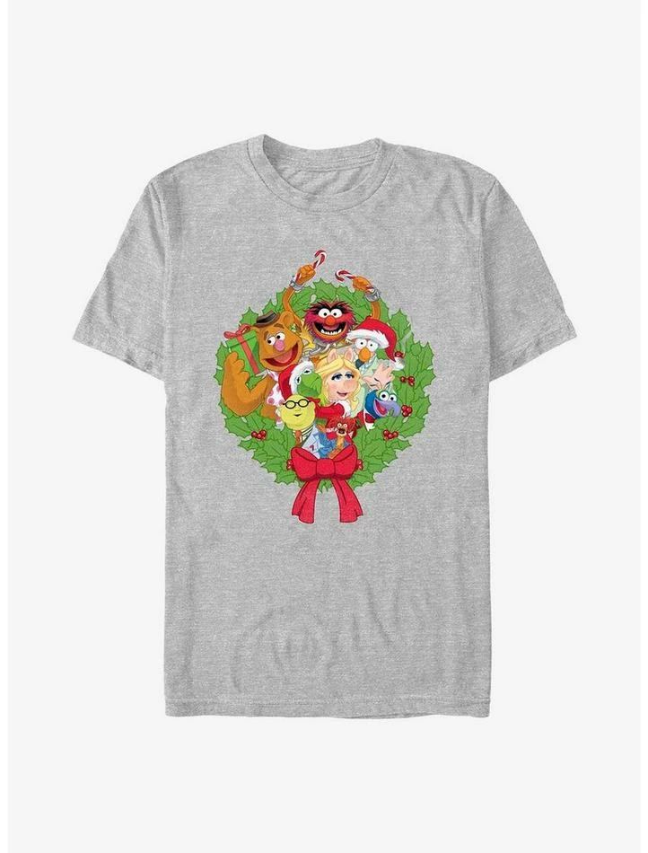 Cheapest 🔔 Disney The Muppets Muppet Wreath T-Shirt ✨ 1 Cheapest 🔔 Disney The Muppets Muppet Wreath T-Shirt ✨