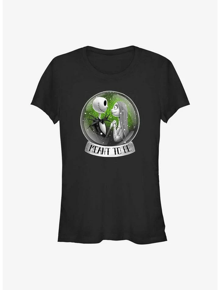 Buy ❤️ The Nightmare Before 👏 Christmas Nightmare Snow Globe Girls T-Shirt 🥰 1 Buy ❤️ The Nightmare Before 👏 Christmas Nightmare Snow Globe Girls T-Shirt 🥰