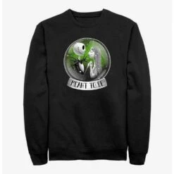 Best deal 😍 The Nightmare Before ⭐ Christmas Nightmare Snow Globe Crew Sweatshirt ⭐