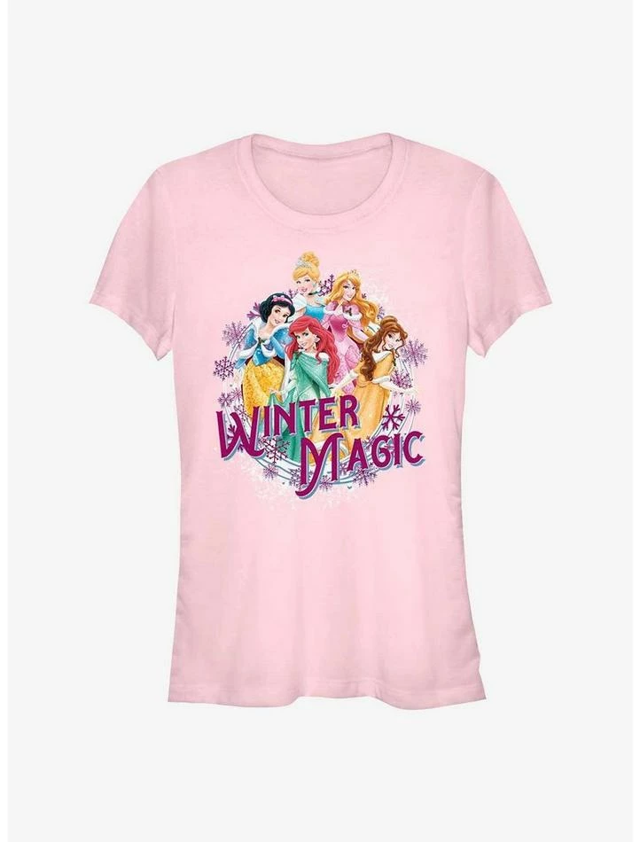 Flash Sale ⭐ Disney Princess Winter Magic Girls T-Shirt 😍 1 Flash Sale ⭐ Disney Princess Winter Magic Girls T-Shirt 😍