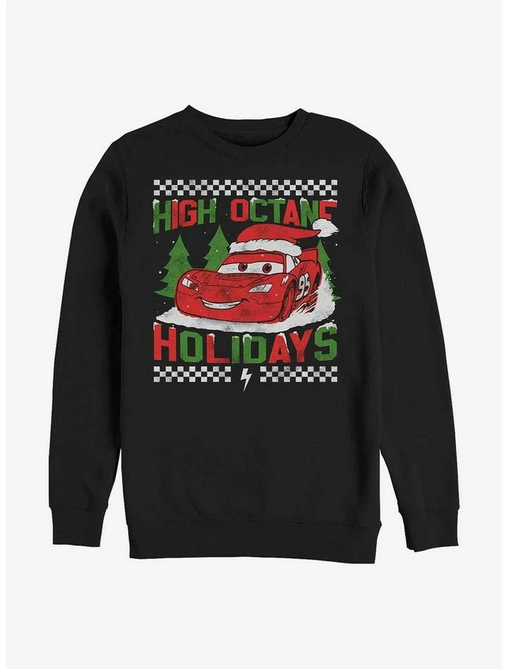 Top 10 🤩 Disney Pixar Cars High Octane Holidays Crew Sweatshirt 😀 1 Top 10 🤩 Disney Pixar Cars High Octane Holidays Crew Sweatshirt 😀