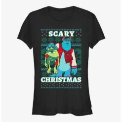 Discount 🌟 Disney Pixar Monsters University Scary Holiday Girls T-Shirt 🎉