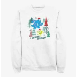 Flash Sale 🥰 Disney Pixar Monsters University Dashing Through Crew Sweatshirt 🧨