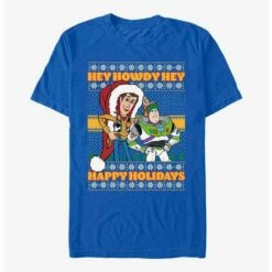 Budget 👍 Disney Pixar Toy Story Howdy Holidays T-Shirt ⌛ -Dressup Outfits Shop 17114211 hi