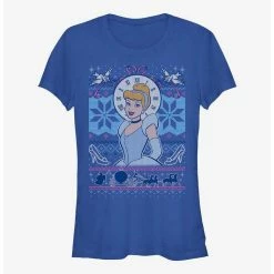 Buy 👍 Disney Princess Cinderella Ugly Holiday Girls T-Shirt 🔔
