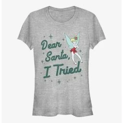 Discount 🎉 Disney Tinker Bell Dear Santa, I Tried Girls T-Shirt 🎁