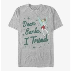 New ✔️ Disney Tinker Bell Dear Santa, I Tried T-Shirt 😀