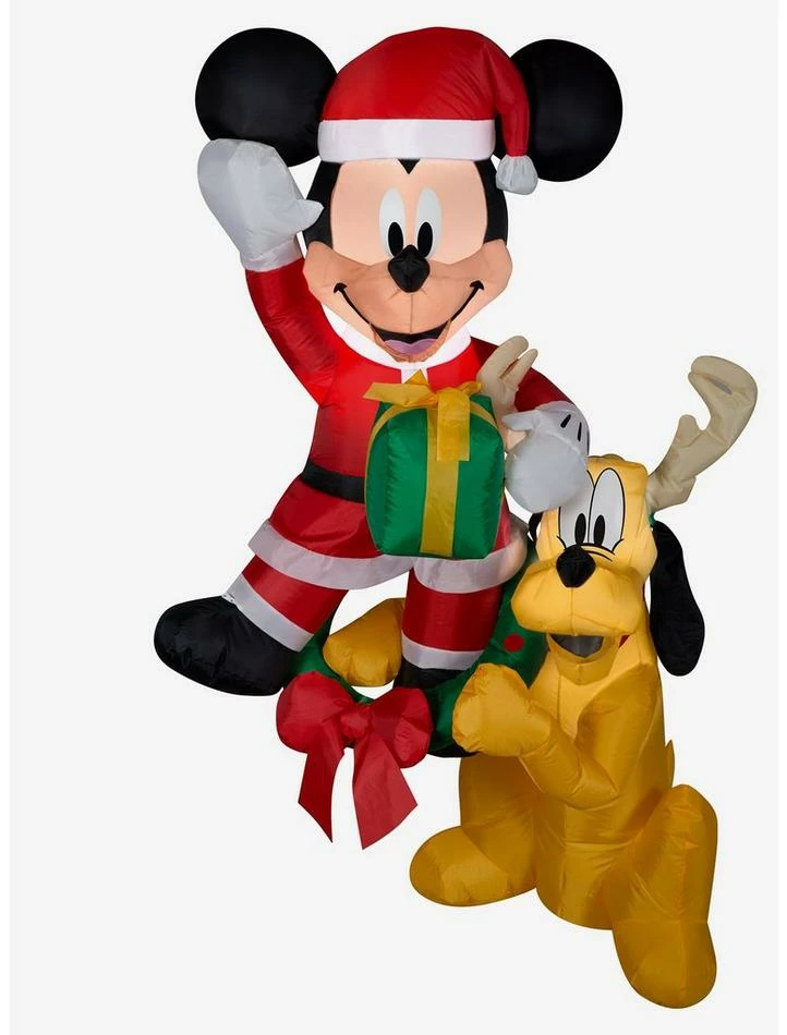 Promo π₯° Disney Mickey Mouse And Pluto Inflatable Decor π 1 Promo π₯° Disney Mickey Mouse And Pluto Inflatable Decor π