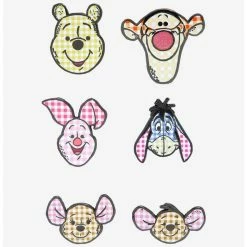 Coupon 👍 Loungefly Disney Winnie the Pooh Gingham Characters Blind Box Enamel Pin ⭐