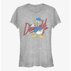 Best Sale ✨ Disney Donald Duck Signature Donald Girls T-Shirt 😍