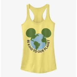 Best deal 🌟 Disney Mickey Mouse Be Kind To Our Planet Girls Tank 🎉