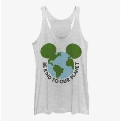 Best reviews of 🎉 Disney Mickey Mouse Be Kind To Our Planet 🔔 Girls Tank ✔️