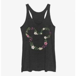 Buy ⌛ Disney Mickey Mouse Floral Mickey Girls Tank 🥰