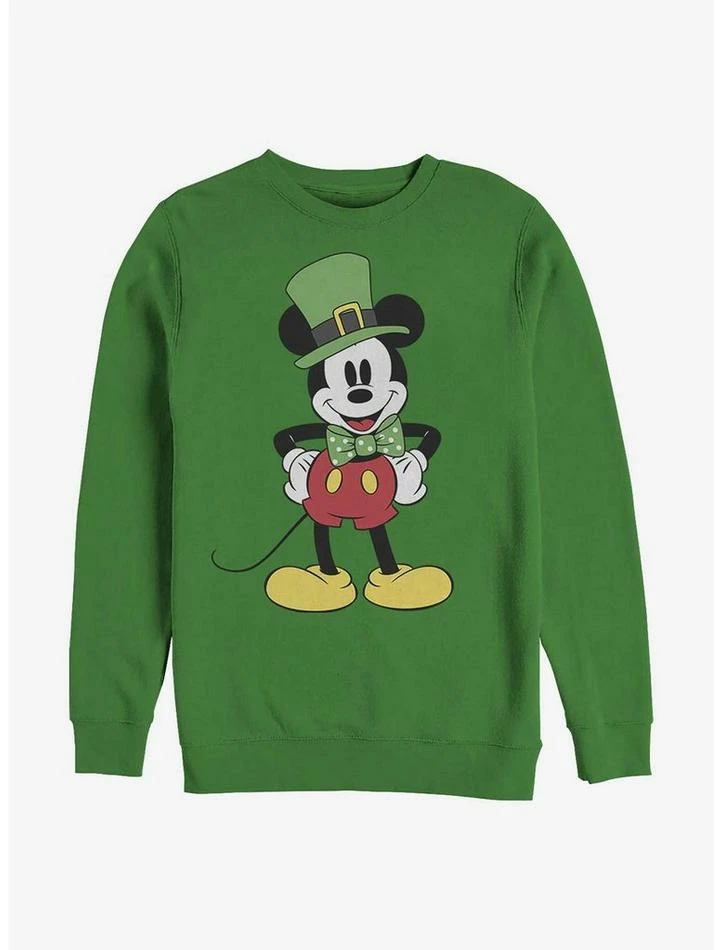 Wholesale 🎁 Disney Mickey Mouse Dublin Mickey Crew Sweatshirt 🌟 1 Wholesale 🎁 Disney Mickey Mouse Dublin Mickey Crew Sweatshirt 🌟