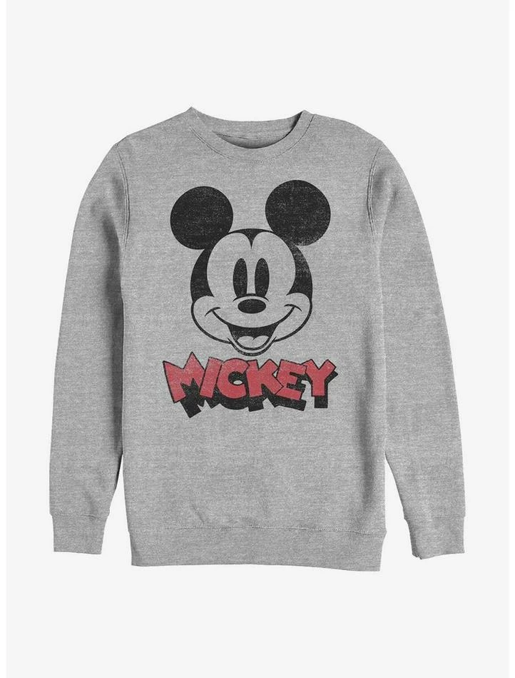Budget ✨ Disney Mickey Mouse Heads Up Crew Sweatshirt ⌛ 1 Budget ✨ Disney Mickey Mouse Heads Up Crew Sweatshirt ⌛