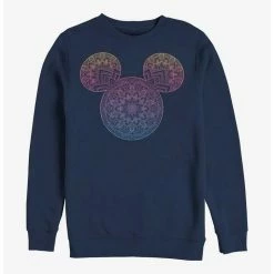 Flash Sale ✨ Disney Mickey Mouse Mickey Mandala Fill Crew Sweatshirt ✔️