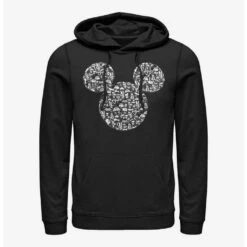 Promo ✔️ Disney Mickey Mouse Mickey Icons Fill Hoodie ⌛