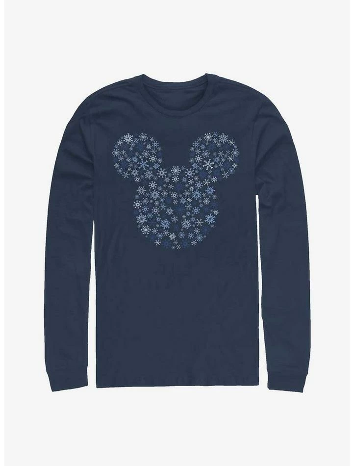 Discount π Disney Mickey Mouse Mickey Ear Snowflakes Long-Sleeve T-Shirt β€οΈ 1 Discount π Disney Mickey Mouse Mickey Ear Snowflakes Long-Sleeve T-Shirt β€οΈ