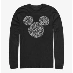 Flash Sale ✔️ Disney Mickey Mouse Mickey Icons Fill Long-Sleeve T-Shirt ✔️