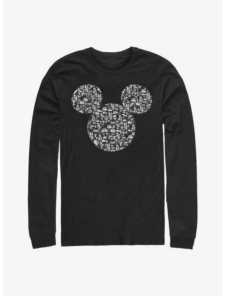Flash Sale ✔️ Disney Mickey Mouse Mickey Icons Fill Long-Sleeve T-Shirt ✔️ 1 Flash Sale ✔️ Disney Mickey Mouse Mickey Icons Fill Long-Sleeve T-Shirt ✔️